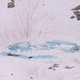 Illustration for article titled What Creates These Bright Pink Streaks in the Snow?